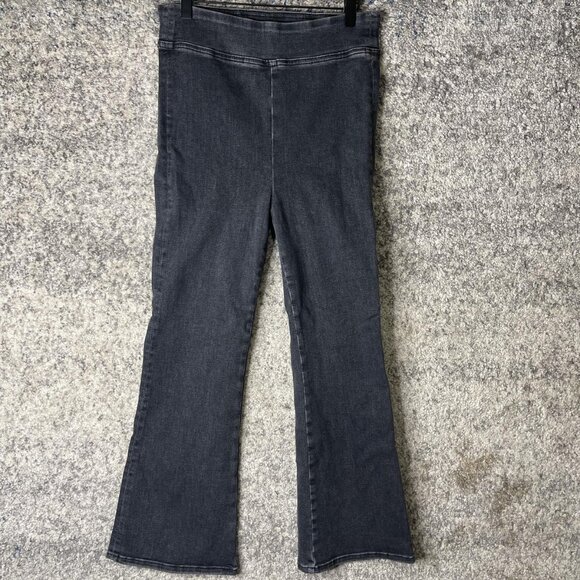 FRAME Jeans Womens 2 Charcoal Gray Jetset Crop Mini Boot Bootcut Stretch Denim - Picture 1 of 7